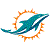 Logo ng NFL Team para sa Dolphins