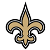 Logo ng NFL Team para sa mga Santo